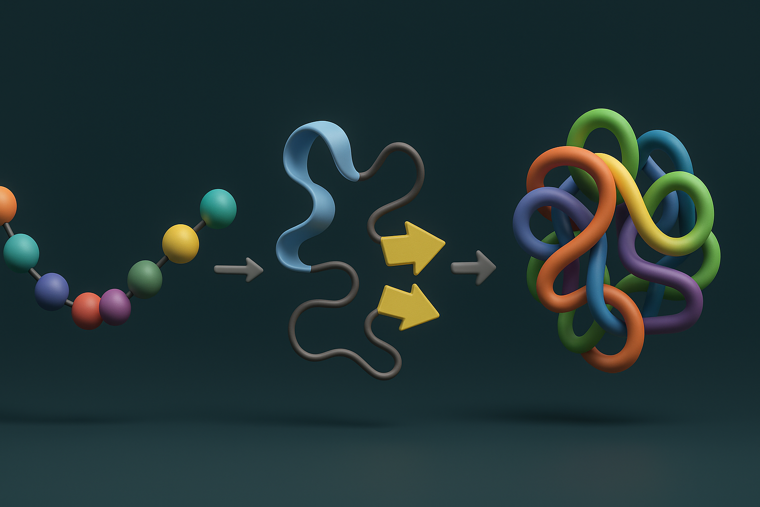 Proteinfolding – fra mysterium til gjennombrudd med kunstig intelligens